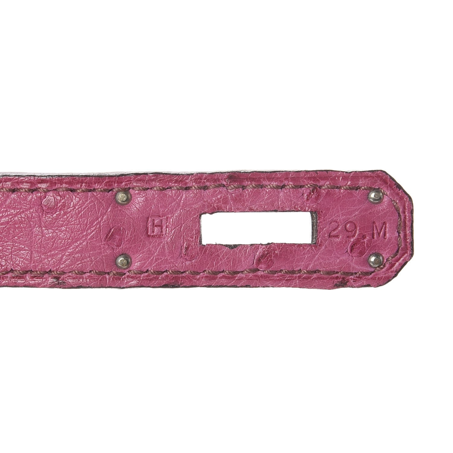 Hermes Ostrich Birkin 35 Fuchsia 8 of 8