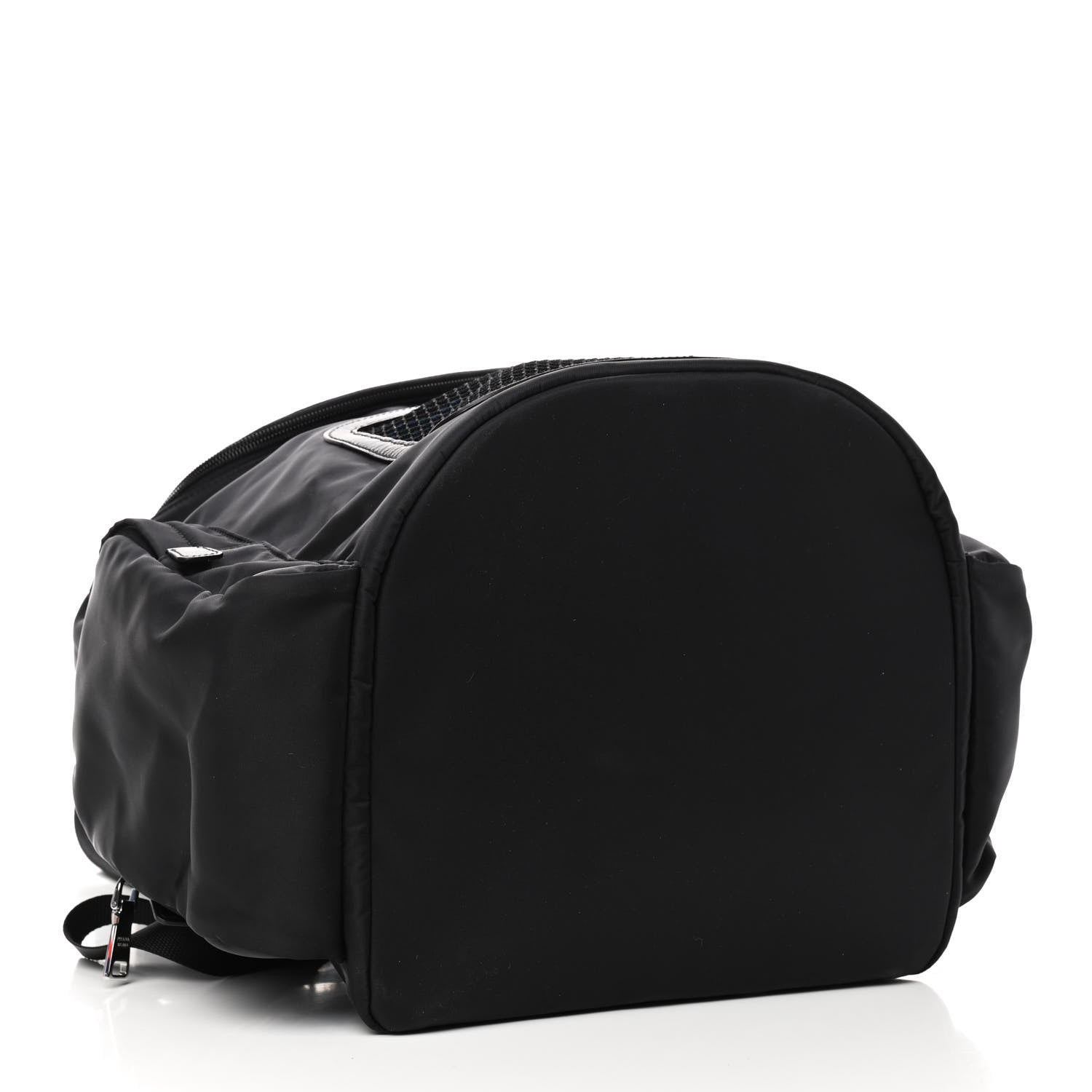 Prada Re-Nylon Saffiano Pet Carrier Backpack Black 5 of 11