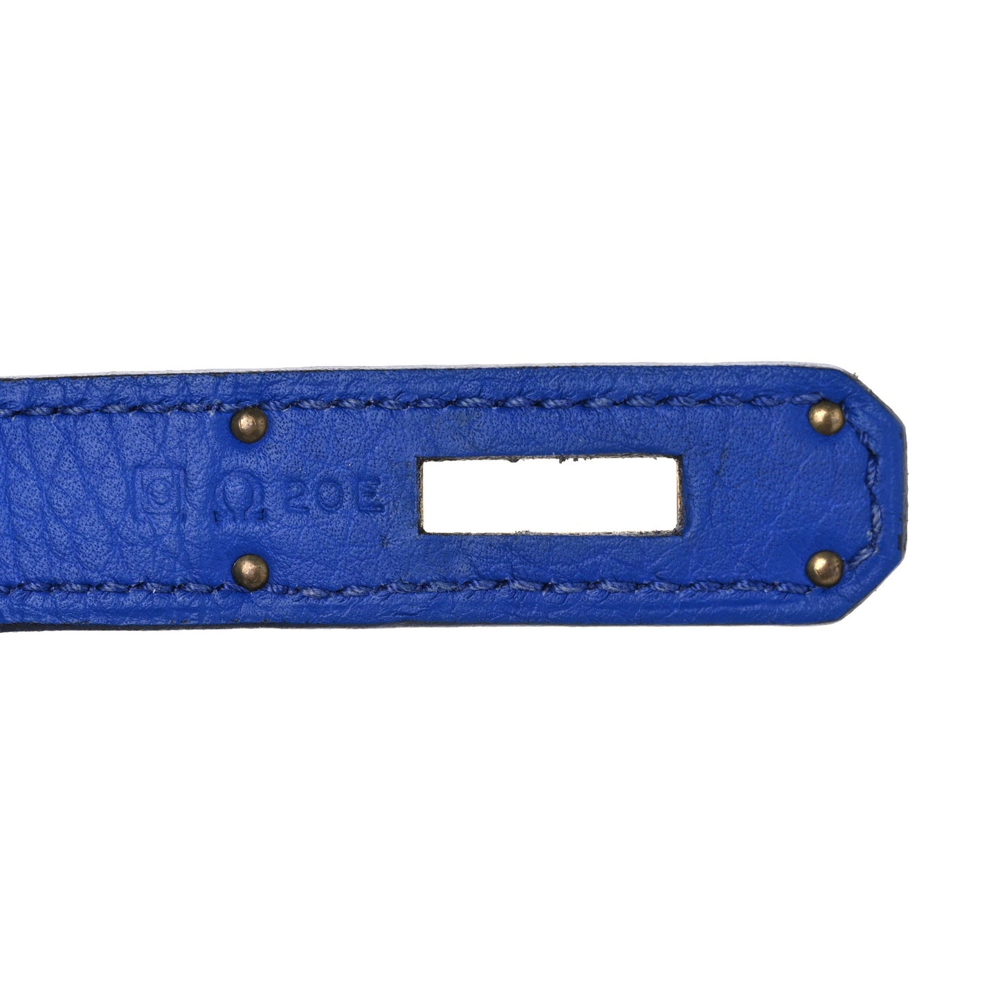 Taurillon Clemence Kelly Retourne 32 Bleu Electrique