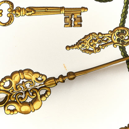 Hermes Silk Keys Les Cles Scarf 90 6 of 6