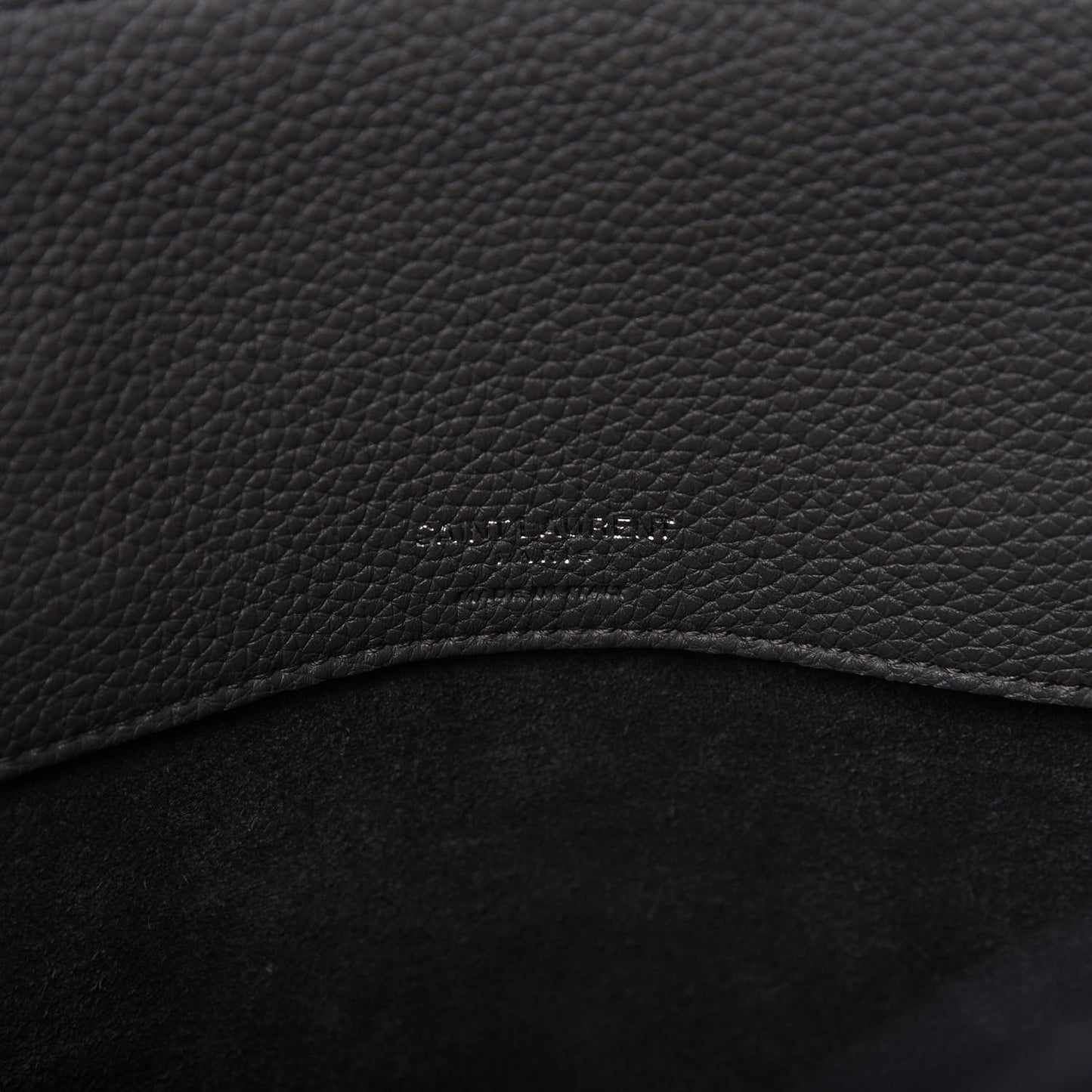 Grained Calfskin Baby Sac De Jour Supple Fog
