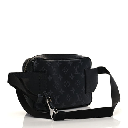 Louis Vuitton Taiga Monogram Outdoor Bumbag Black 3 of 9