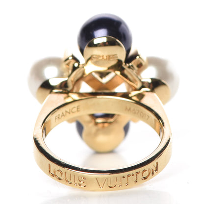 Louis Vuitton Pearl Cry Me A River Ring 5.5 4 of 6