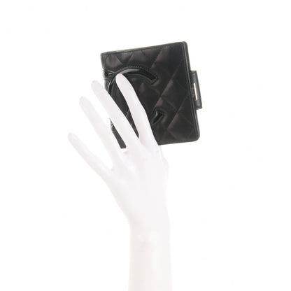 Chanel Calfskin Quilted Cambon Bi-Fold Wallet Black 2 of 9