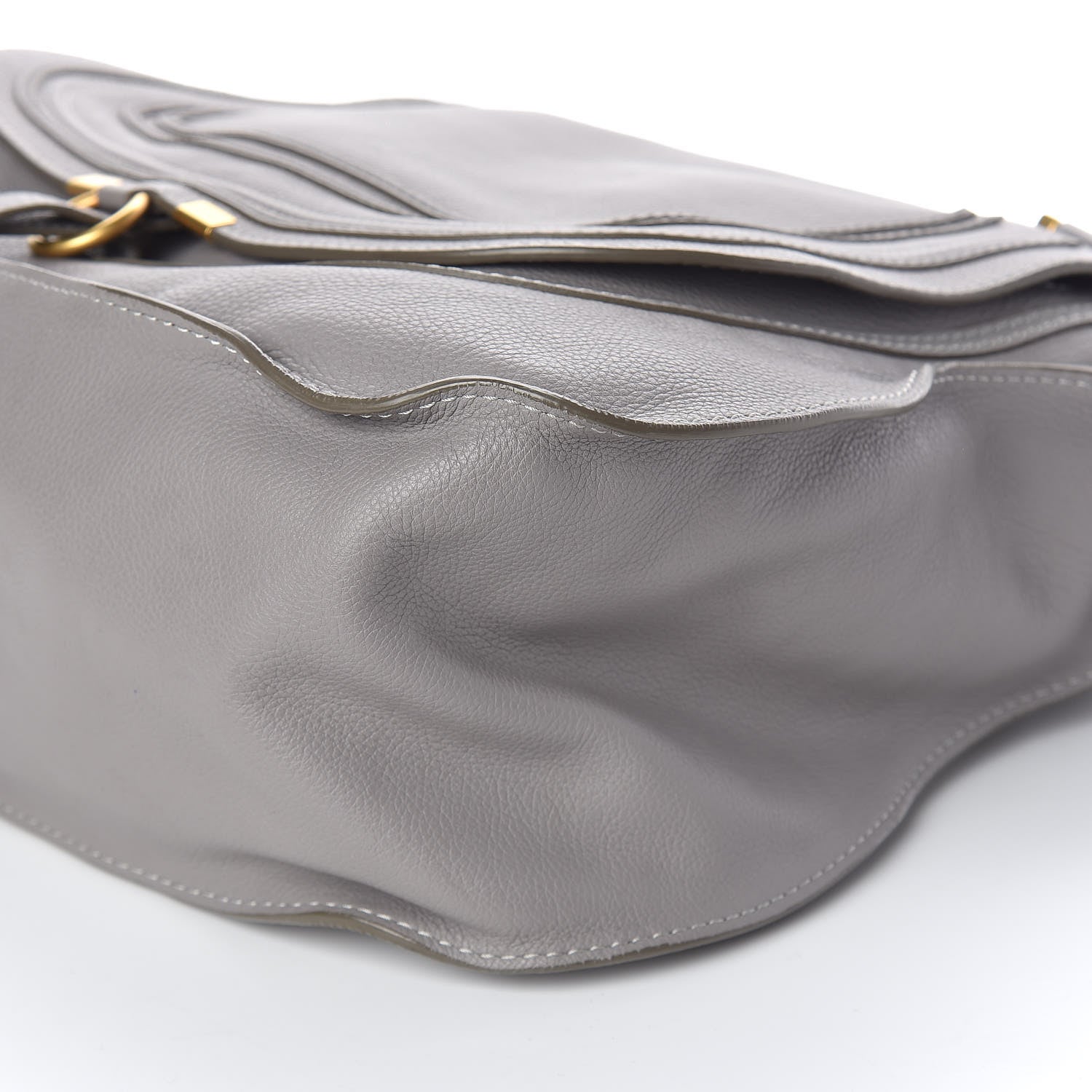 Chloe Calfskin Large Marcie Satchel Cashmere Grey 6 of 11