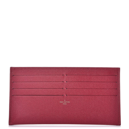 Louis Vuitton Calfskin Felicie Card Holder Insert Fuchsia 1 of 6
