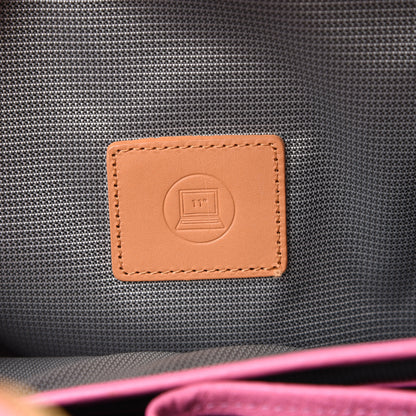 MCM Visetos Small Side Stud Stark Backpack Pink 7 of 14