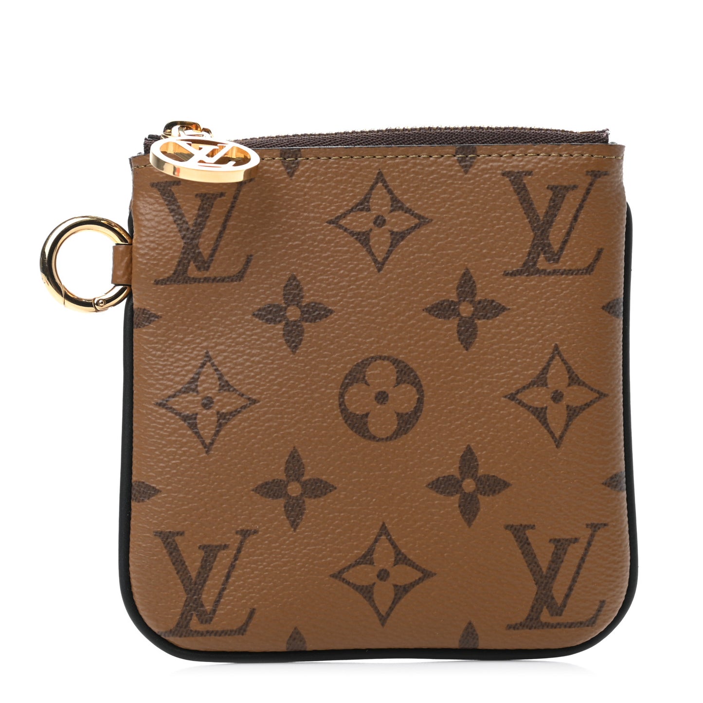 Reverse Monogram Trio Square Pouch