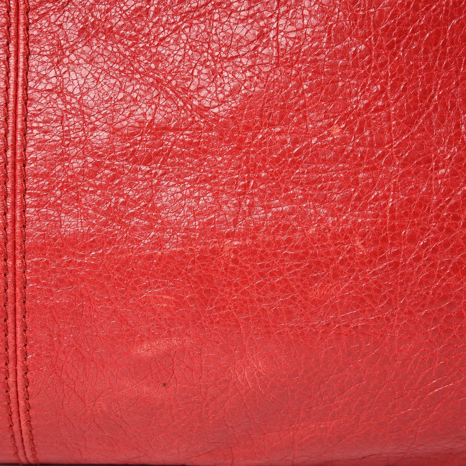 Balenciaga Agneau Classic Hardware Mens Oversize Top Handle Bag Flame 10 of 17