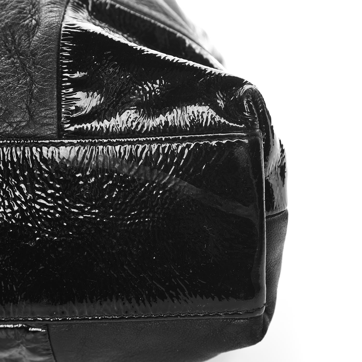 Chanel Patent Patchwork Large Brooklyn Tote Black 15 of 15