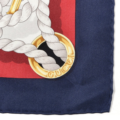 Gucci Silk Ropes Square Scarf Multicolor 2 of 3