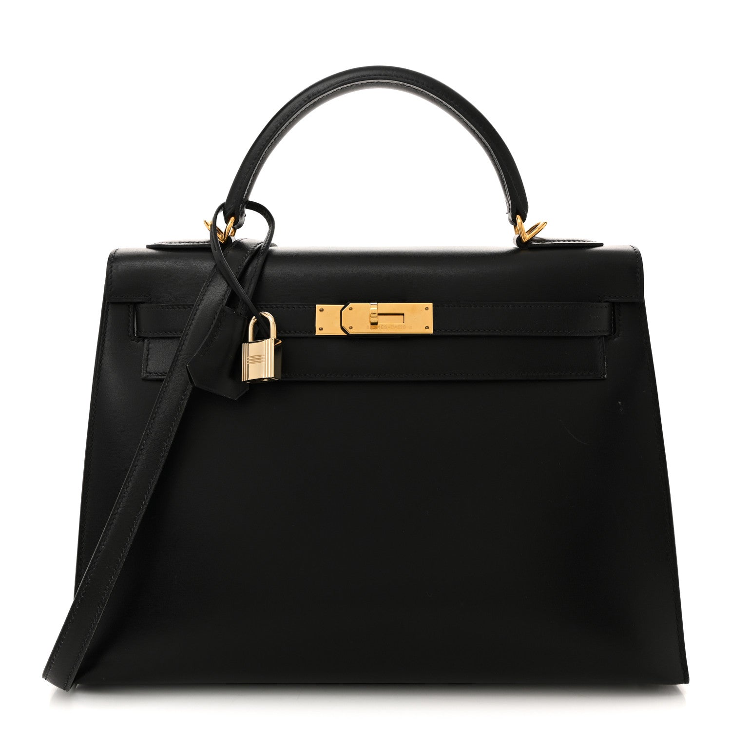Hermes Box Kelly Sellier 32 Black 1 of 16