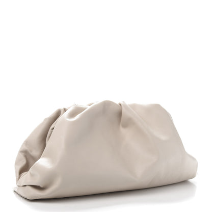 Bottega Veneta Smooth Butter Calf The Pouch Oversized Clutch Mist 4 of 11