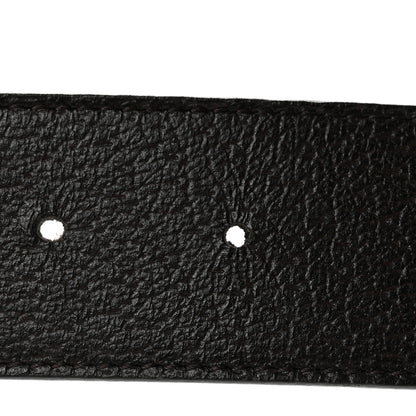Gucci Textured Dollar Calfskin Double G 40mm Belt 90 36 Black 6 of 6