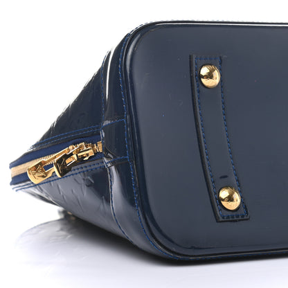 Louis Vuitton Vernis Alma PM Grand Blue 7 of 8