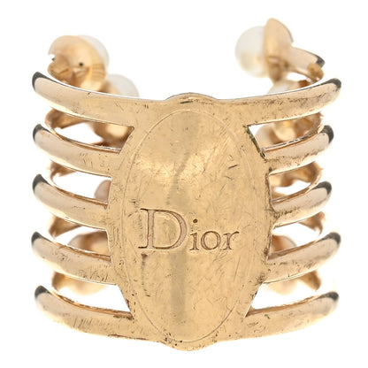 Christian Dior Pearl Diorific Ring M Gold 3 of 4
