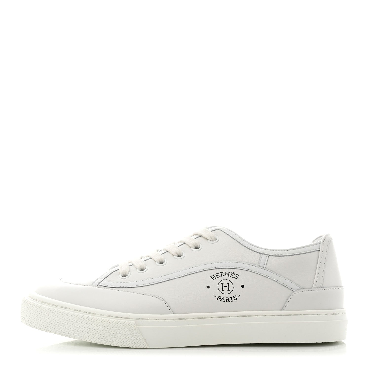Hermes Calfskin Womens Get Sneakers 39 White 1 of 9