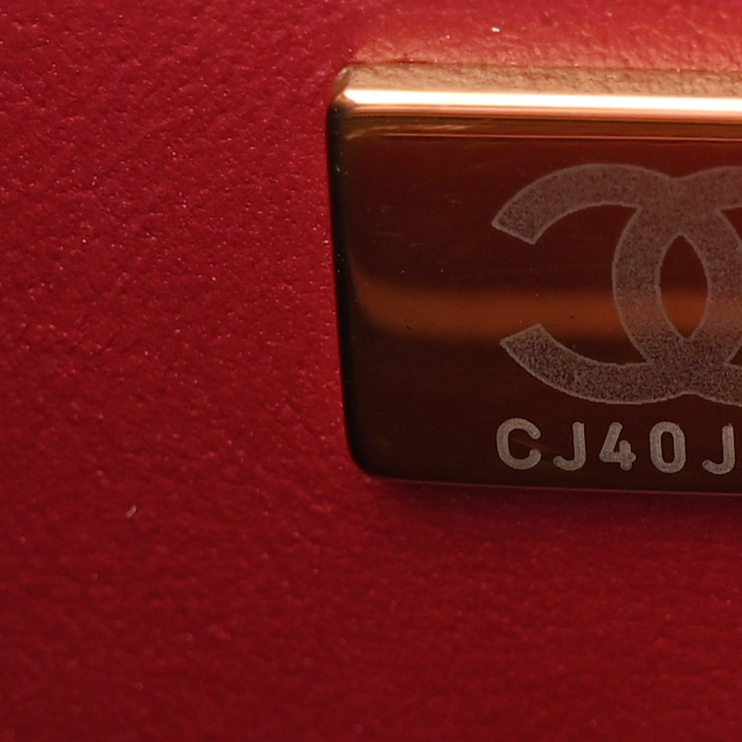 Chanel Lambskin Quilted Mini Rectangular Flap Burgundy 7 of 12