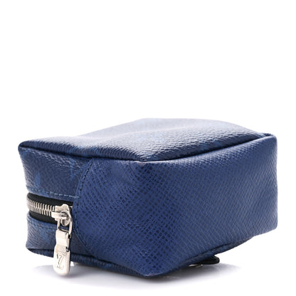 Louis Vuitton Taigarama Box Pouch Bag Charm Cobalt 4 of 9