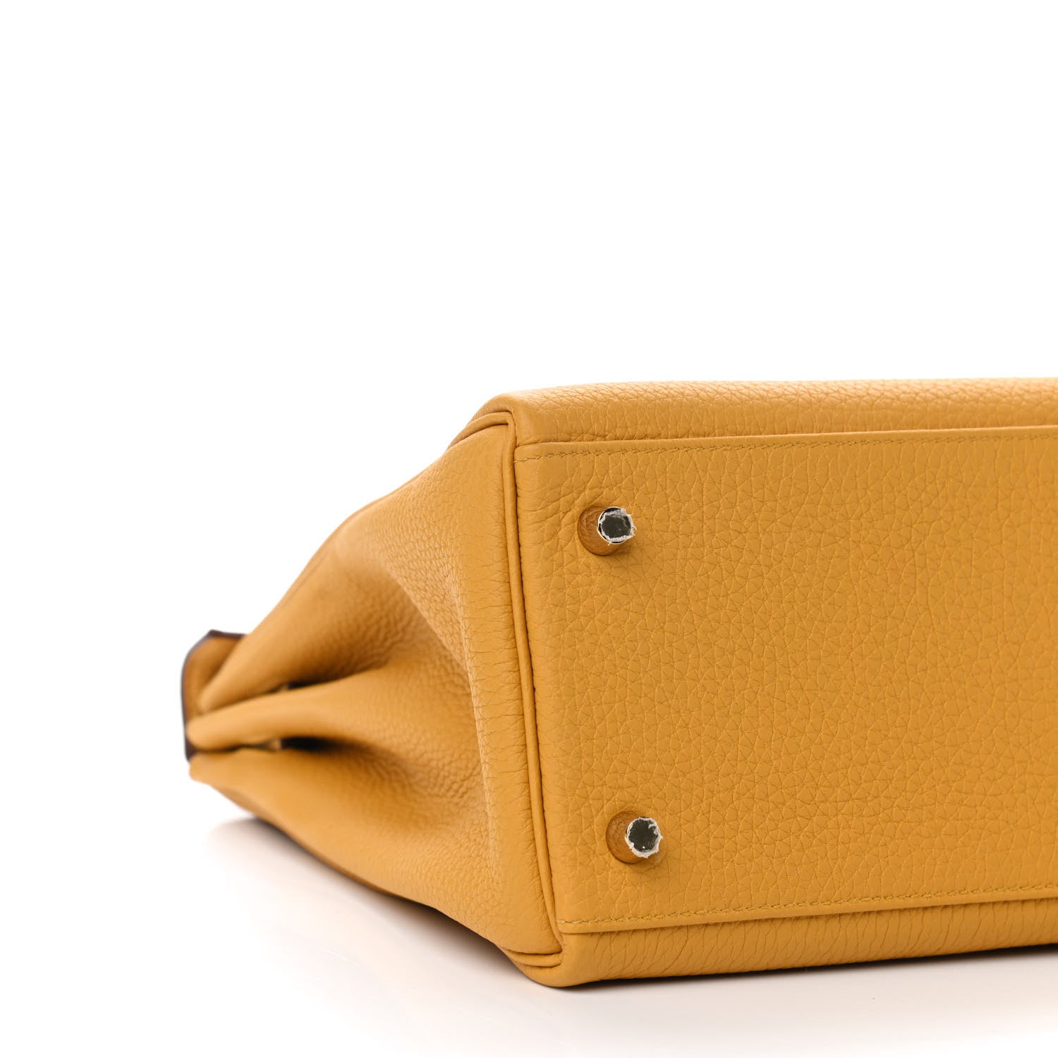 Hermes Togo Kelly Retourne 32 Jaune Ambre 9 of 12