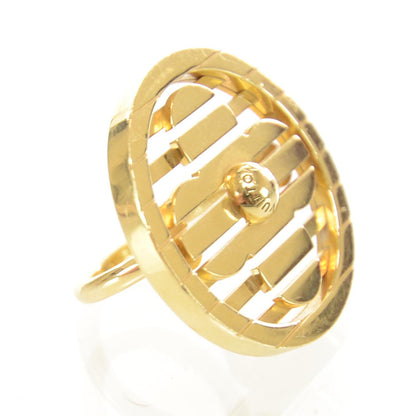 Louis Vuitton 18k Gold Emprise Fleur Ring 7 2 of 6