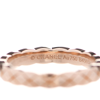 Chanel 18K Beige Gold Mini Coco Crush Ring 49 4.75 4 of 7