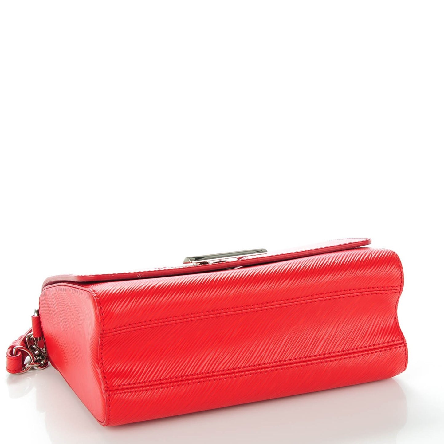 Epi Twist Shoulder Bag MM Coquelicot