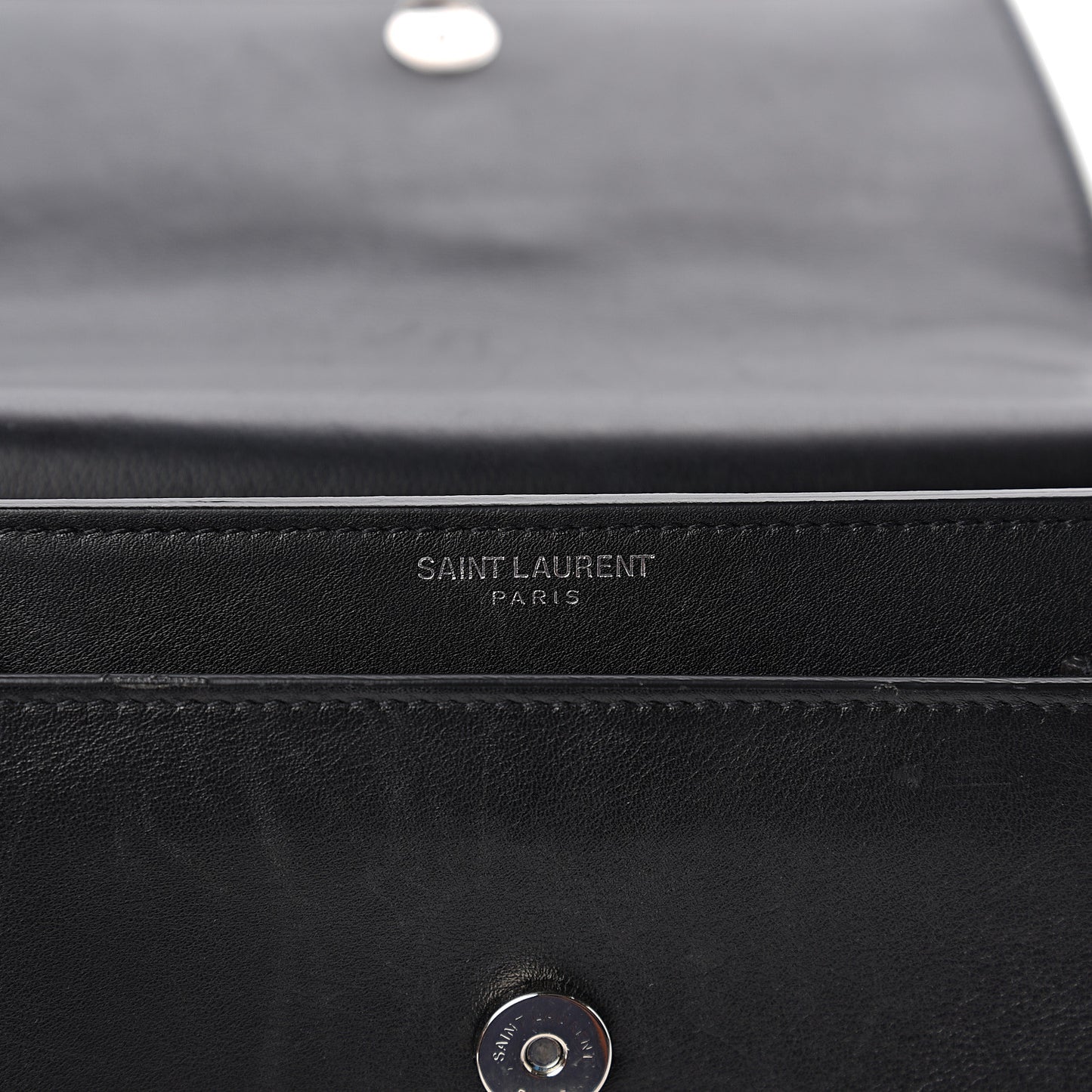 Calfskin Studded Small Monogram Sunset Black