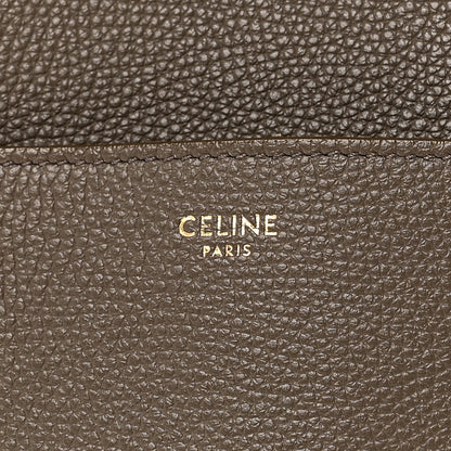 Celine Soft Grained Calfskin Sangle Bucket Bag Taupe 6 of 10