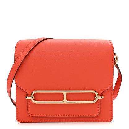 Hermes Evercolor Mini Sac Roulis Orange Poppy 1 of 10