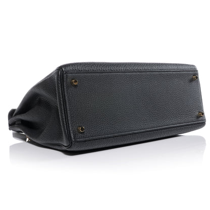 Hermes Togo Kelly 35 Souple Black 5 of 10