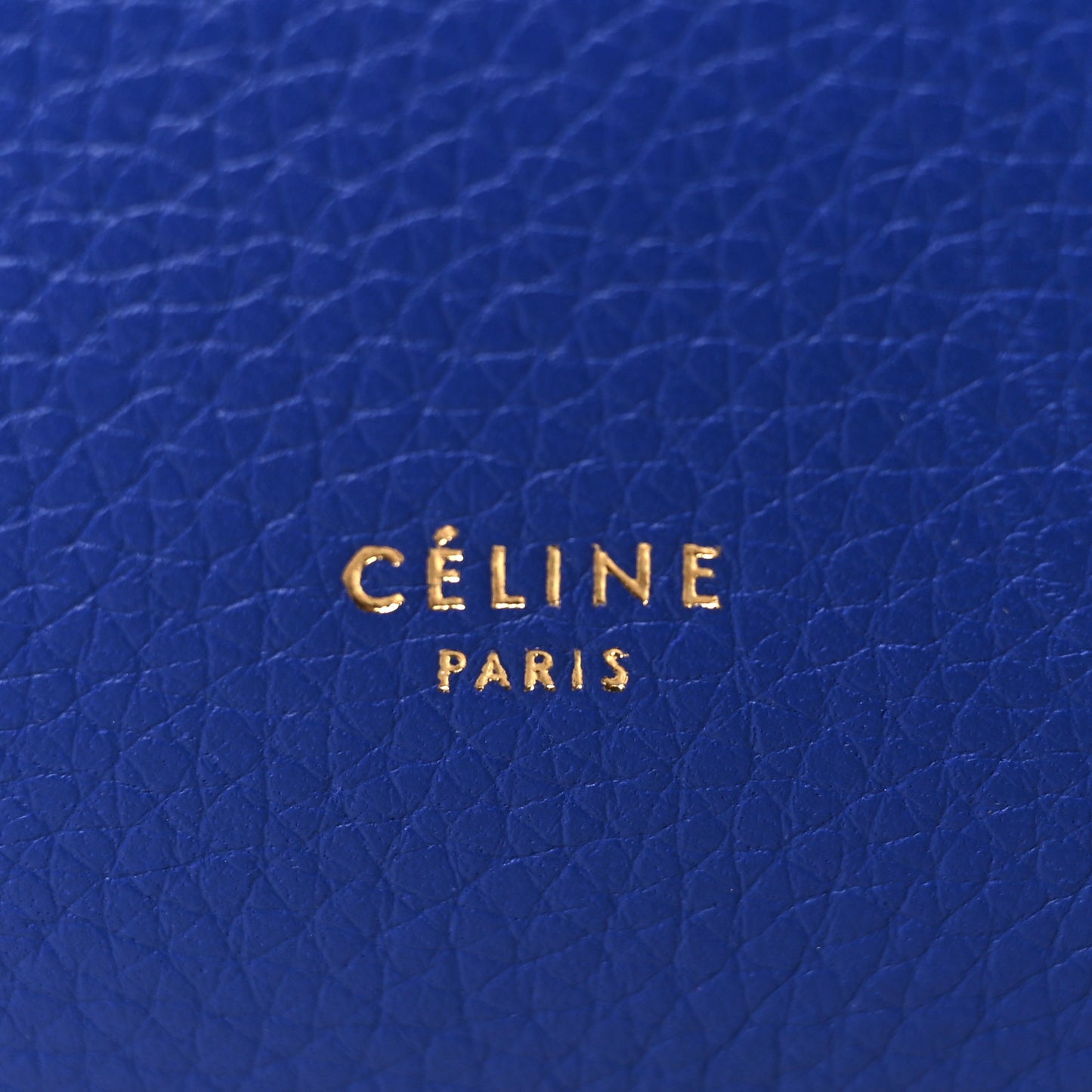 Grained Calfskin Mini Belt Bag Indigo