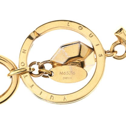 Louis Vuitton LV Facettes Bag Charm Key Holder Gold 4 of 4