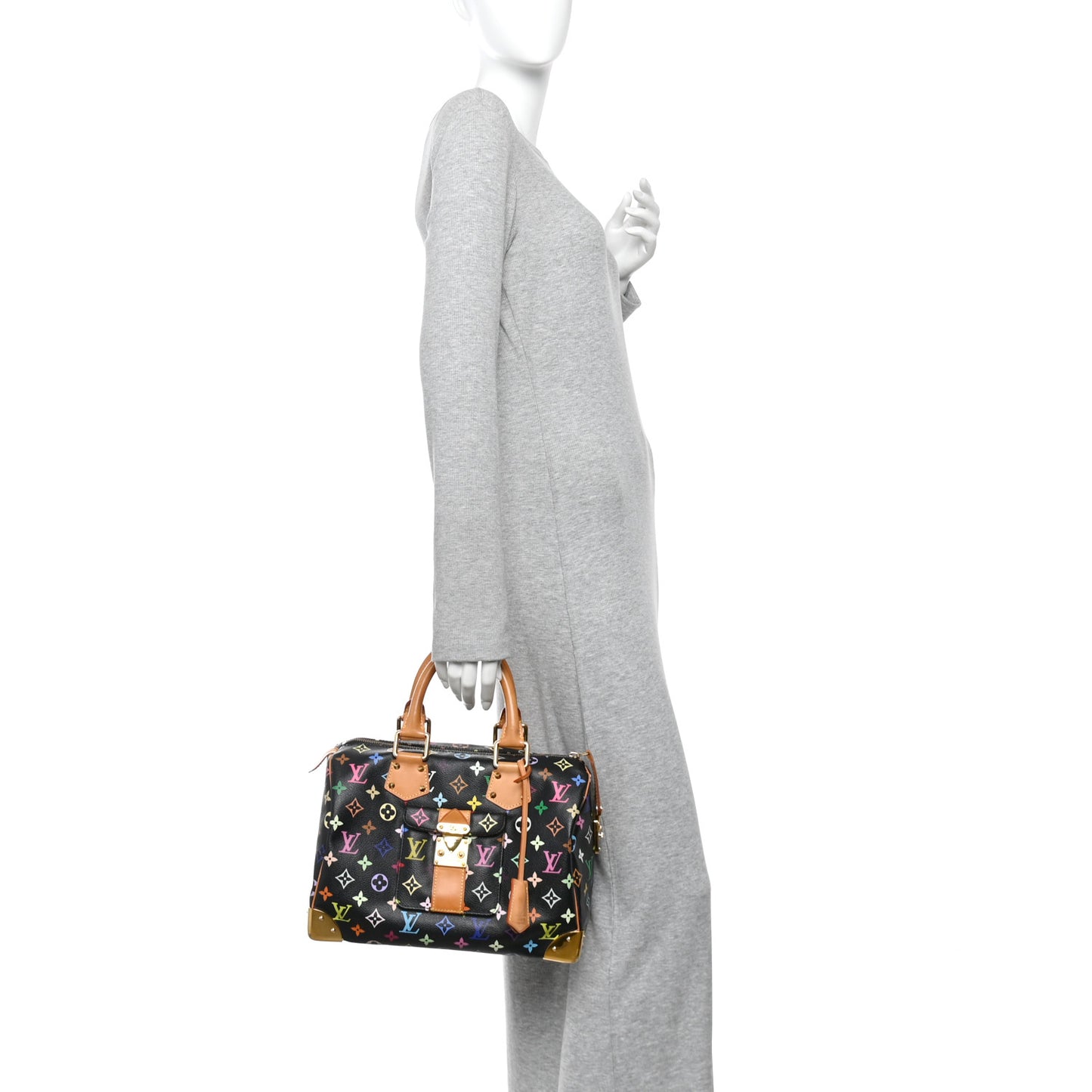 Monogram Multicolor Speedy 30 Black