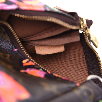 Louis Vuitton Monogram Roses Pochette Accessories 9 of 12