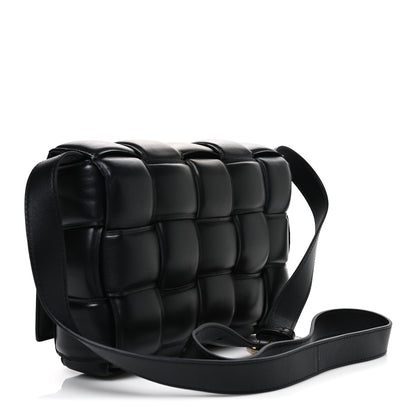 Bottega Veneta Nappa Intrecciato Orto Messenger Bag Black Black 3 of 11