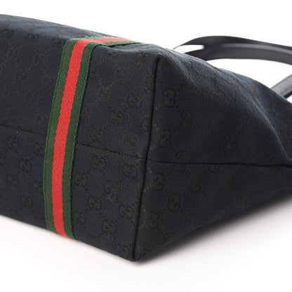 Gucci Monogram Large Jolicoeur Tote Black 9 of 17