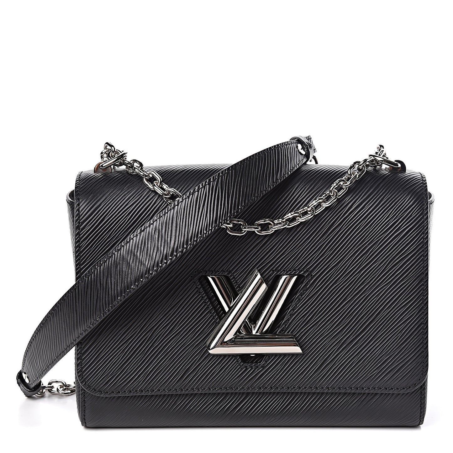 Epi Twist Shoulder Bag MM Black