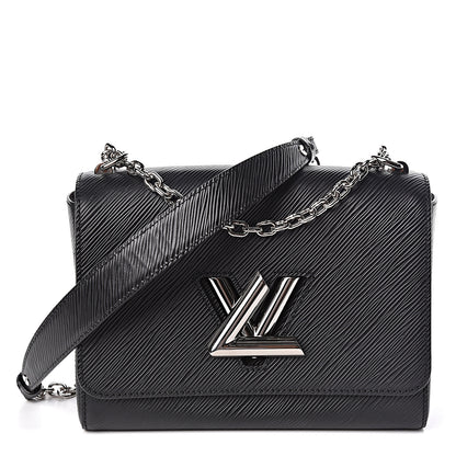 Louis Vuitton Epi Twist Shoulder Bag MM Black 1 of 10