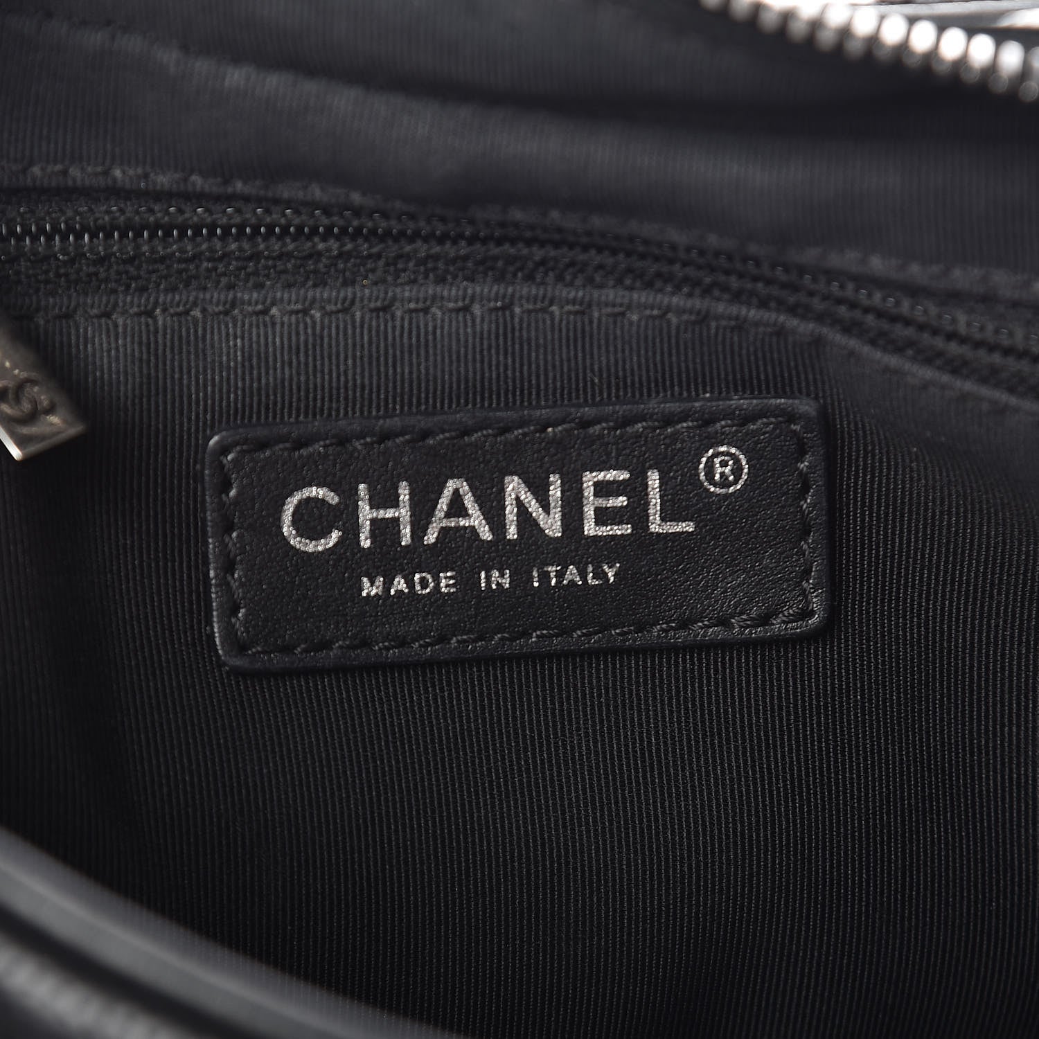 Chanel Caviar Quilted Medium Business Trip Camera Bag Black 6 of 10