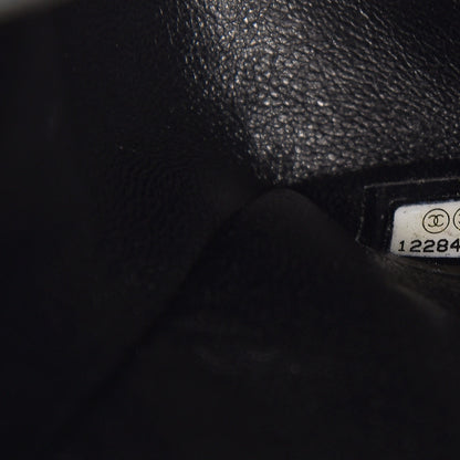 Chanel Caviar Quilted Jumbo Single Flap Black 7 of 7