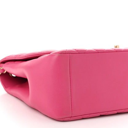Chanel Lambskin Quilted Medium Mademoiselle Chic Flap Fuchsia 9 of 14