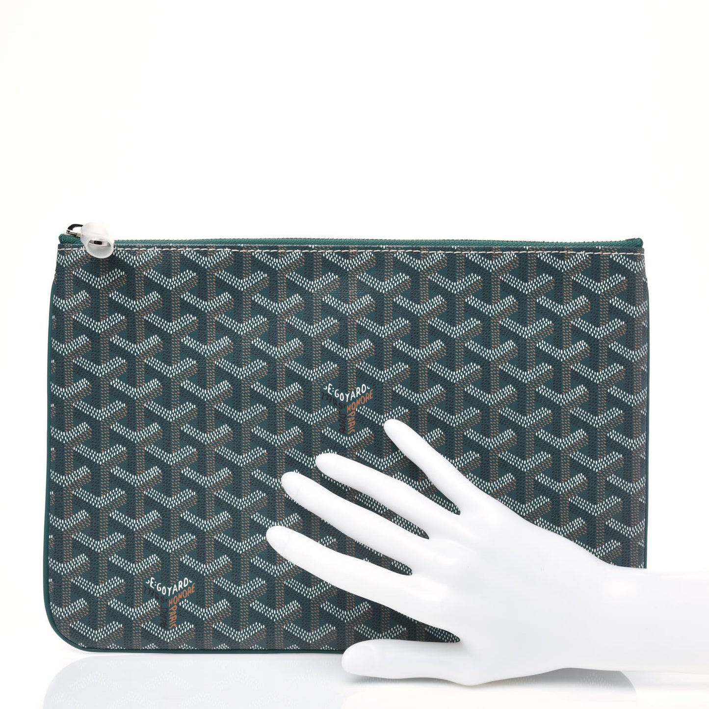 Goyardine Senat Pochette MM Green