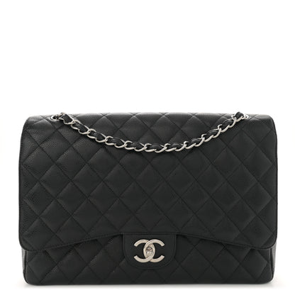 Chanel Caviar Quilted Maxi Double Flap Black 1 of 13