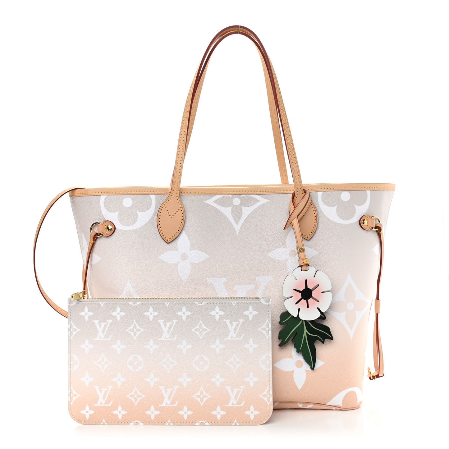 Monogram Giant By The Pool Neverfull MM Brume