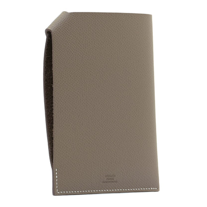 Hermes Epsom Tarmac PM Passport Holder Etoupe 3 of 9