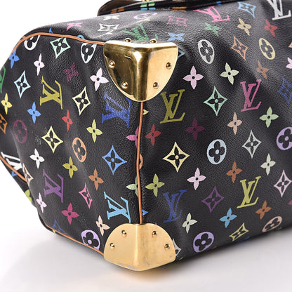 Louis Vuitton Monogram Multicolor Speedy 30 Black 11 of 12