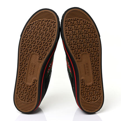 Gucci Econyl Nylon Web Monogram Off The Grid Womens 1977 Tennis Sneakers 40 Black 5 of 7