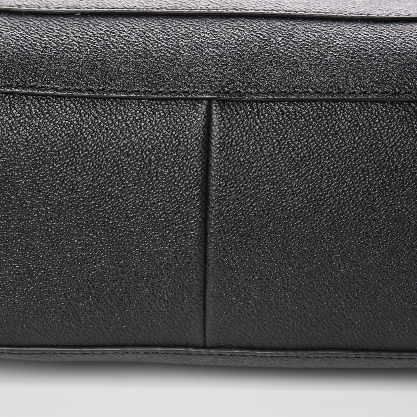 Grainy Calfskin Small Elmstone Hobo Black