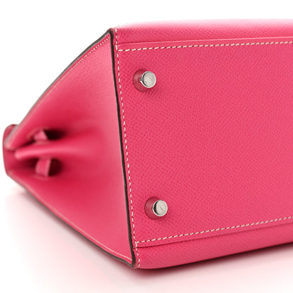 Hermes Epsom Kelly Sellier 32 Rose Tyrien 9 of 15